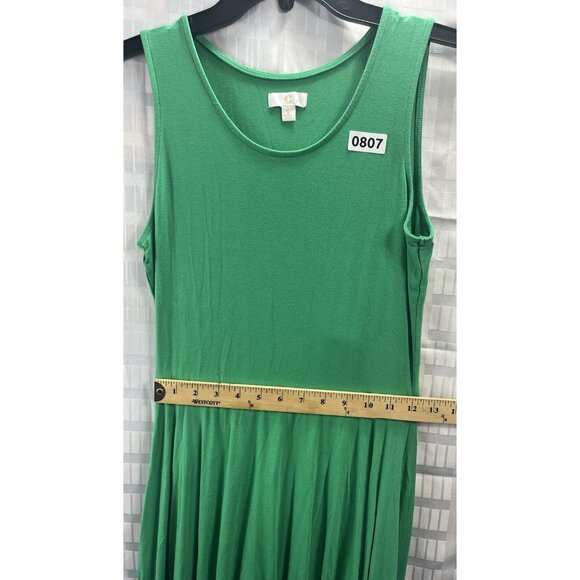 C Women Mini Tank Dress Size S Color Green - Picture 5 of 12